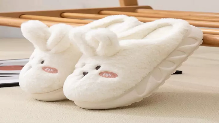 fuzzy slippers