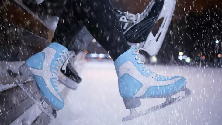 ice skating