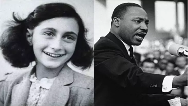 Martin Luther King Jr and Anne Frank