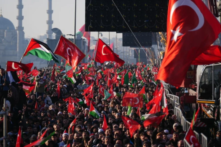 Τουρκία : Λαοθάλασσα κατά του Ισραήλ