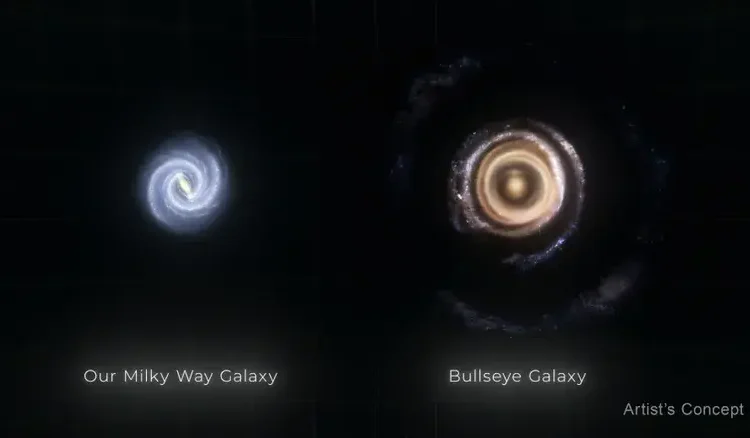 Το Hubble της NASA κατέγραψε γαλαξία εννέα δακτυλίων!